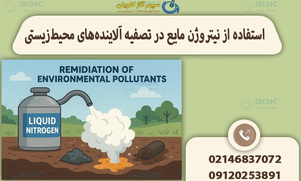 استفاده از نیتروژن مایع در تصفیه آلاینده‌های محیط‌زیستی