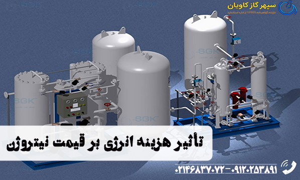 تأثیر هزینه انرژی بر قیمت نیتروژن