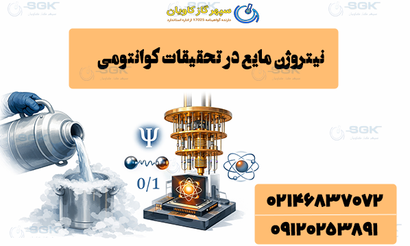 نیتروژن مایع در تحقیقات کوانتومی